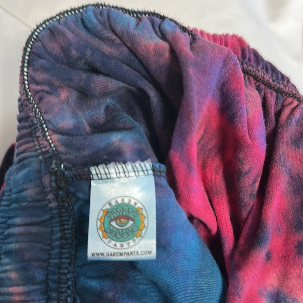 Women’s Tie-Dye Harem Joggers - Multicolor - Picture 7 of 7